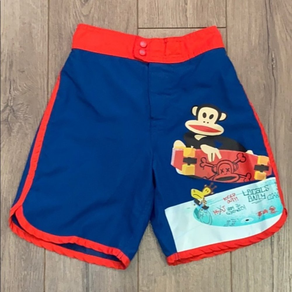 Paul Frank Julius The Monkey Youth Boys Swim Trunks